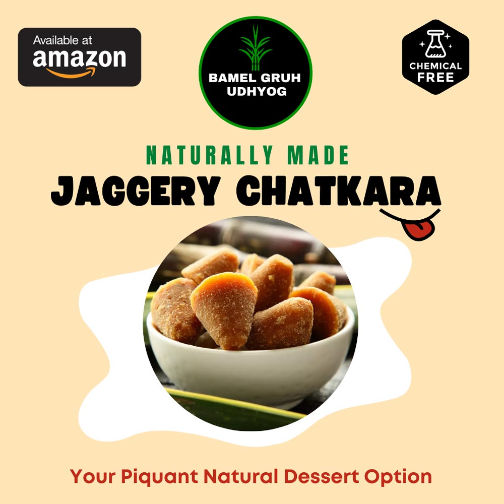 Naturally Made Jaggery Chatkara Candy | Masala Jaggery Candy
