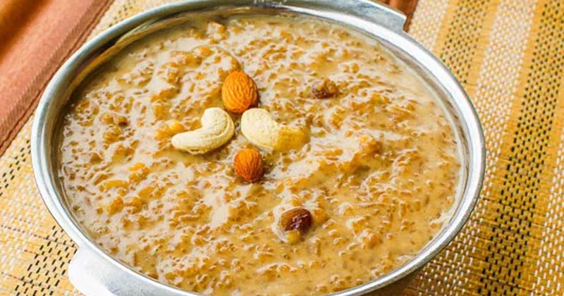 rice jaggery porridge recipe