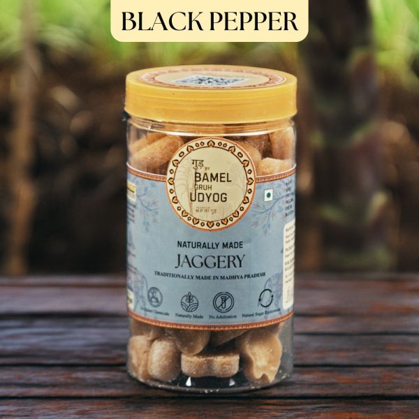 Naturally Made Black Pepper Jaggery Cubes 700 gm